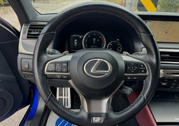 Lexus GS cena 119999 przebieg: 126600, rok produkcji 2018 z Międzyrzec Podlaski małe 781